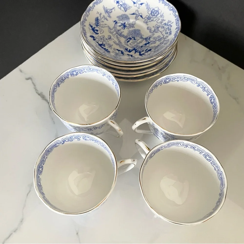 10 Piece SET - Cups & Saucers - Mikado by Royal Albert